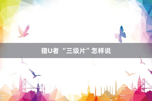 猎U者 “三级片”怎样说